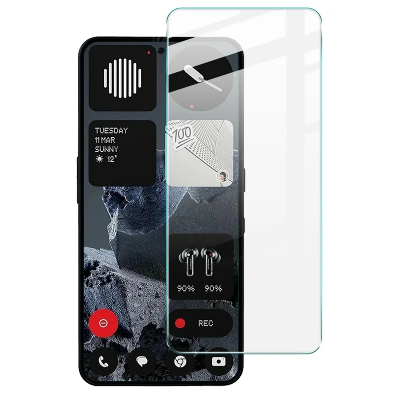 IMAK H Series For Nothing Phone (3a) Lite 5G Screen Protector Tempered Glass Film (Not Complete Coverage) (Fingerprint Unlock)