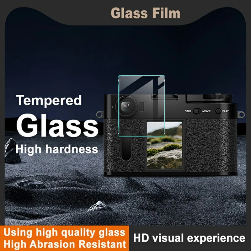 IMAK Série H pour Fujifilm X Demi Film de Protection en Verre Trempé Protecteur d'Écran pour Appareil Photo