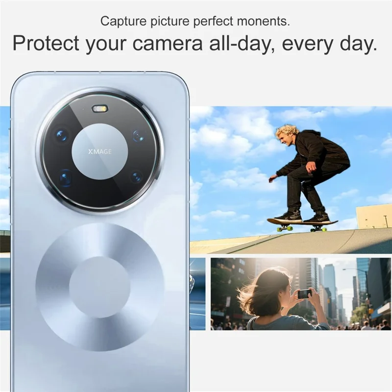IMAK For Huawei Mate 80 Pro Max Full Coverage Camera Lens Protector Slim Tempered Glass Lens Film