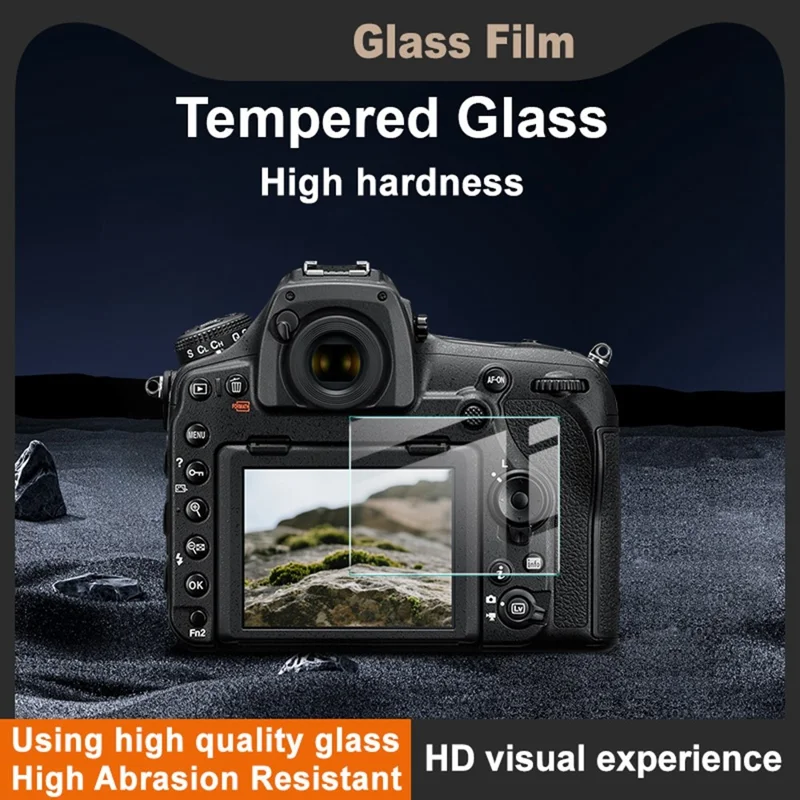 IMAK Serie H per Nikon D850 Pellicola Protettiva in Vetro Temperato per Fotocamera