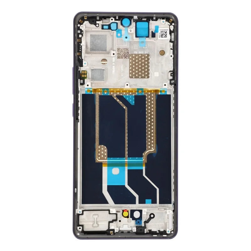 Mittlere Rahmenplatte für Realme GT 6 5G / GT Neo6 5G / GT Neo6 SE 5G Reparaturteil (A-Seite) (ohne Logo) - Grün