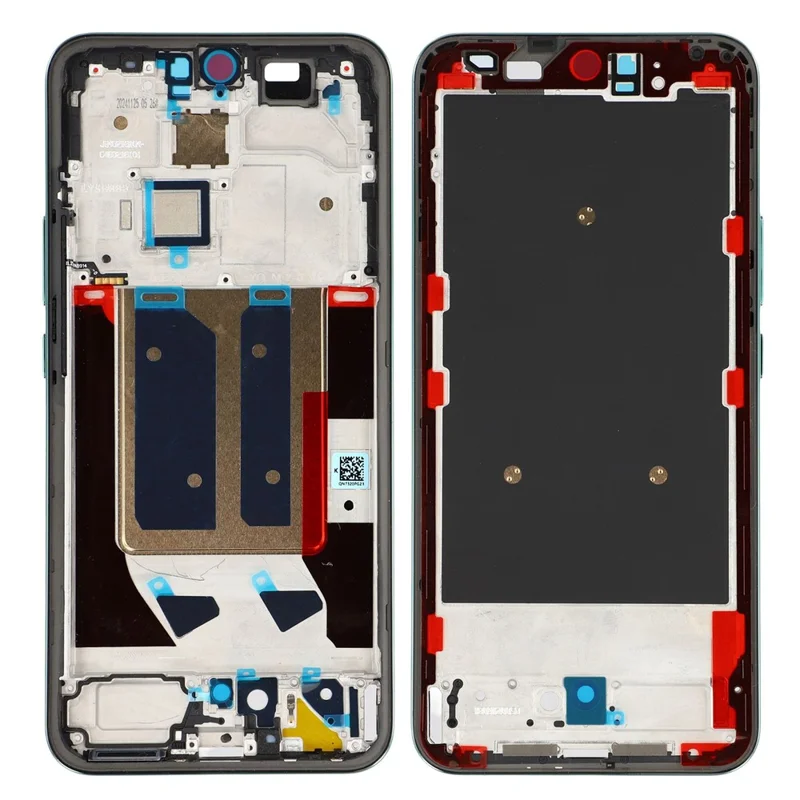 For Realme 14 Pro+ 5G Middle Plate Frame Repair Part (A-Side) (without Logo) - Green