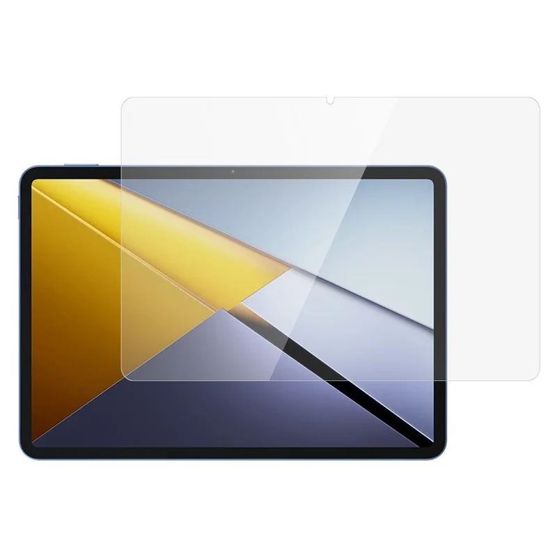 Für Xiaomi Poco Pad X1 gehärtete Glas-Schutzfolie 2.5D gerade Kanten Displayschutzfolie Vollschutz Vollkleber