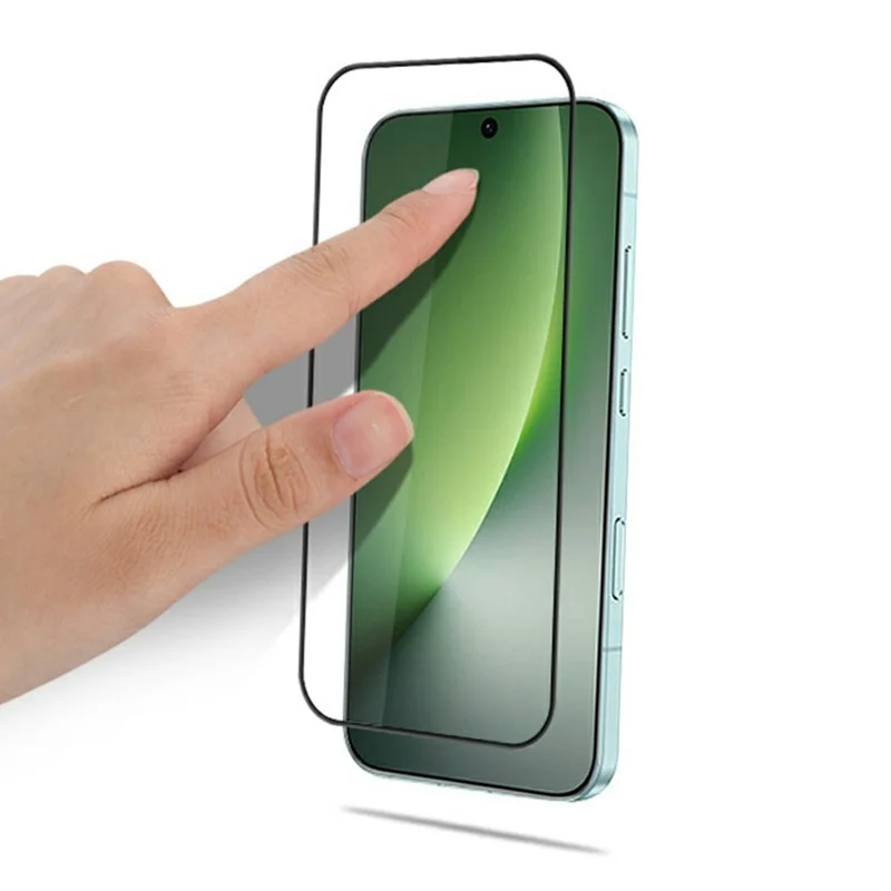 AMORUS 2Pcs For Honor Magic8 5G Full Screen Protector Shatterproof Silk Printing Full Glue Tempered Glass Film