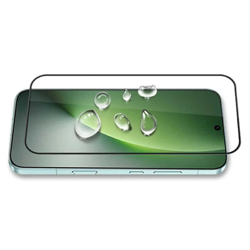 AMORUS 2Pcs For Honor Magic8 5G Full Screen Protector Shatterproof Silk Printing Full Glue Tempered Glass Film