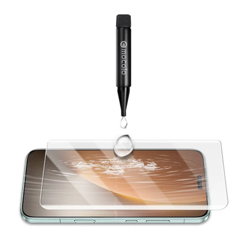 MOCOLO For Honor Magic8 Pro 5G Screen Protector Tempered Glass UV Liquid Film 3D Curved Full Coverage