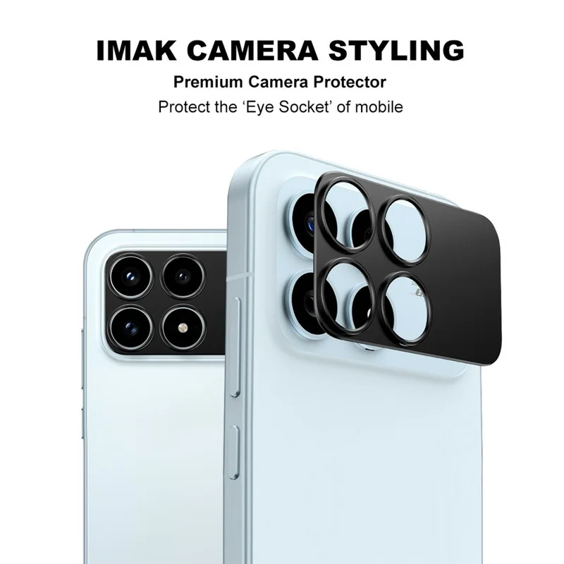 IMAK para Xiaomi Poco F8 Pro / Redmi K90 5G Protector de Lente de Cámara de Metal Cubierta de Protección para Lente