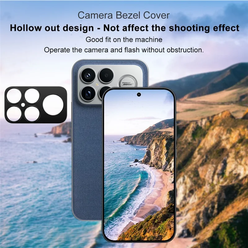 IMAK para Xiaomi Poco F8 Ultra / Redmi K90 Pro Max 5G Protector de Lente de Cámara de Metal Cubierta de Protección para Lente