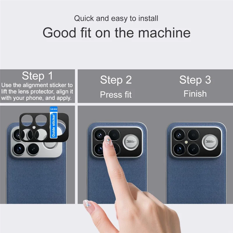 IMAK para Xiaomi Poco F8 Ultra / Redmi K90 Pro Max 5G Protector de Lente de Cámara de Metal Cubierta de Protección para Lente