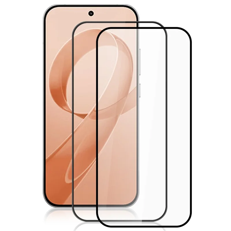 AMORUS 2Pcs Tempered Glass Film For Xiaomi Redmi K90 5G  /  Poco F8 Pro Full Screen Protector Shatterproof Silk Printing Full Glue