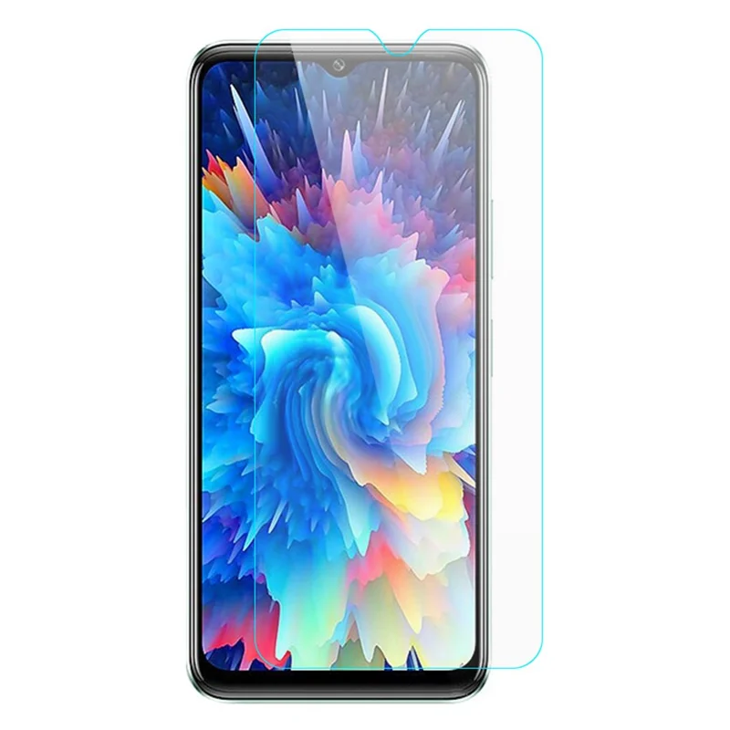 For Infinix Hot 20 5G Hard Tempered Glass Screen Protector Ultra Clear 0.3mm Arc Edge Anti-Explosion Film