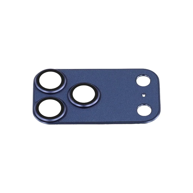 Для iPhone 17 Pro 9H твердость закаленное стекло защита объектива полное покрытие пленка для объектива с покрытием из кожи PC - синий