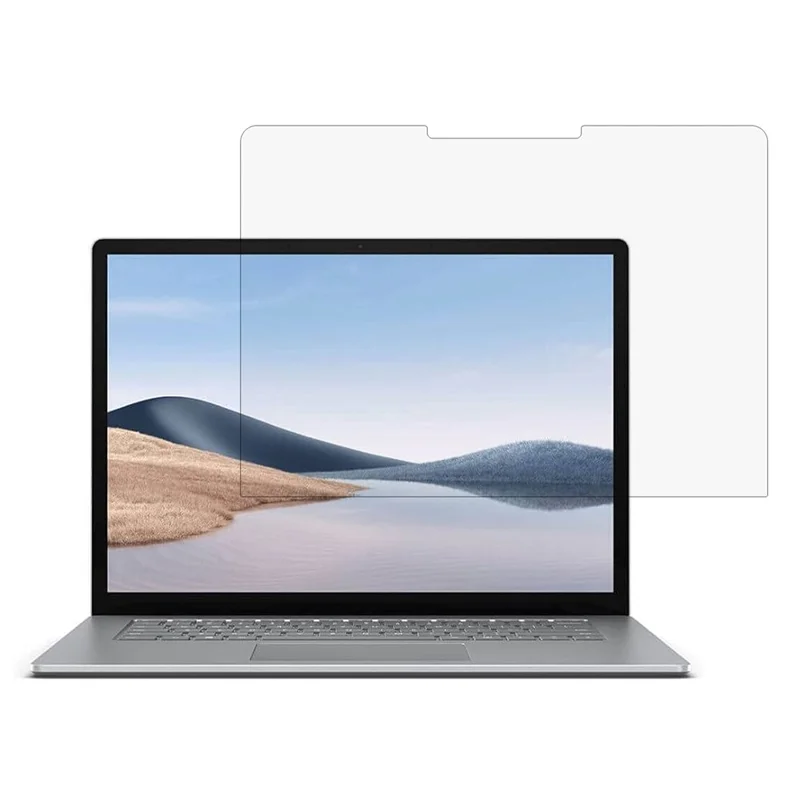 Tablet Full Screen Protector for Microsoft Surface Laptop 6 15 inch / Laptop 5 15 inch / Laptop 4 15 inch Tempered Glass Film Straight Edge