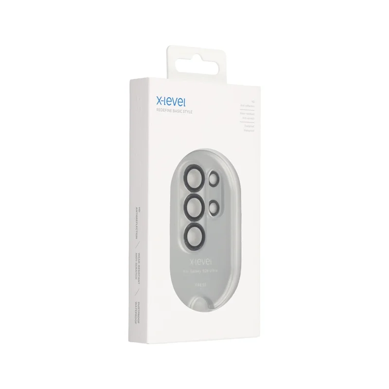 X-LEVEL AR Spotlight Series Для Samsung Galaxy S26 Ultra Защитная пленка для камеры HD Индивидуальная пленка для объектива - Черный