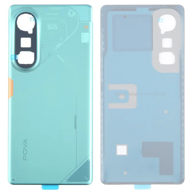 For TECNO Pova Curve 5G LJ8k Back Battery Housing Cover Replacement Part - Green