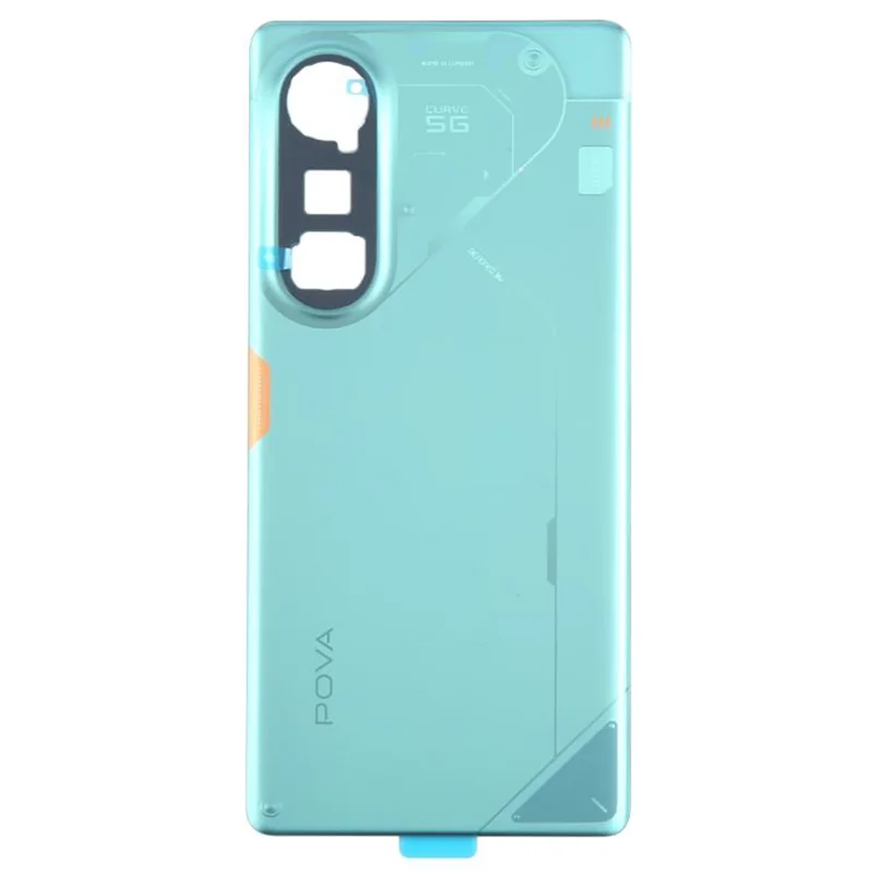 For TECNO Pova Curve 5G LJ8k Back Battery Housing Cover Replacement Part - Green