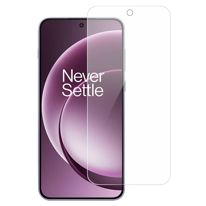 AMORUS Para OnePlus 15R 5G Película de Vidro de Alta Qualidade em Alumínio-Silício Anti-Risco Proteção de Ecrã com Borda Arqueada 2.5D