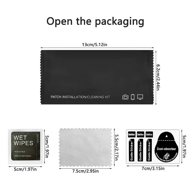 10Pcs For iPhone 17 Pro Max Screen Protector 3D Large Arc Edge Thick Glue HD Clear High Aluminium-silicon Glass Film (NOT Complete Covering)