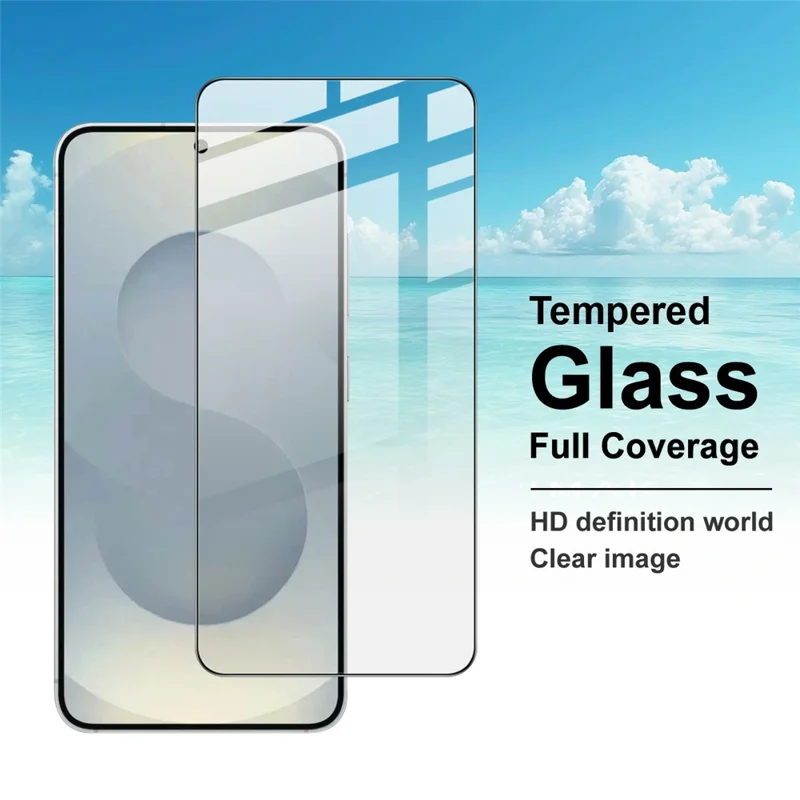 IMAK Pro+ Series For Samsung Galaxy S26 Screen Protector Full Coverage Tempered Glass Film (Fingerprint Unlock)