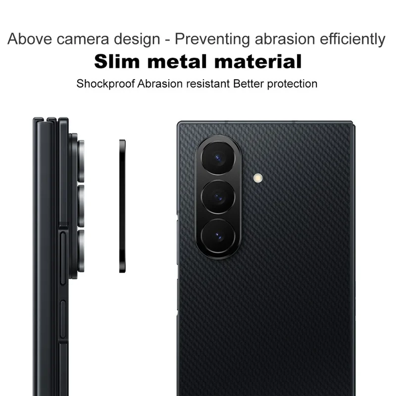 IMAK For Samsung Galaxy Z TriFold 5G Metal Camera Lens Protector Lens Protective Cover