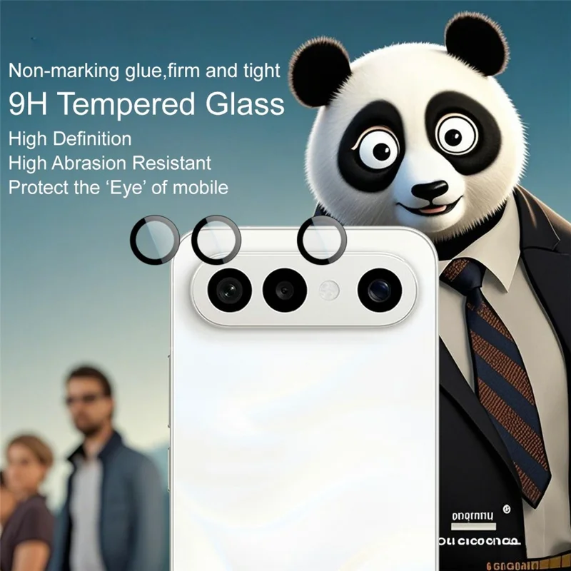 IMAK For vivo S50 Pro mini 5G Tempered Glass Camera Lens Protector with Self Positioning Frame (Scaled Down Version)