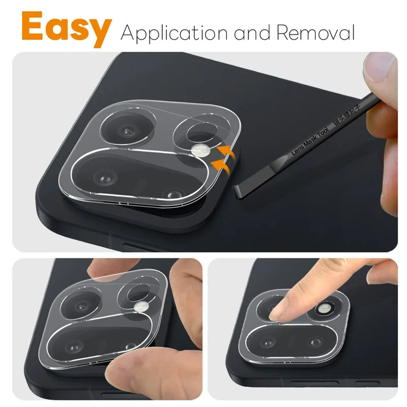 NORTHJO Camera Lens Protector For OnePlus 15 5G Tempered Glass HD Clear 3D Full Coverage