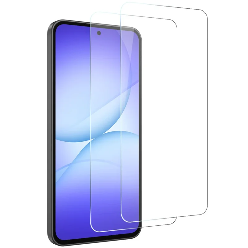 NORTHJO A+ 2Pcs For Samsung Galaxy A37 5G Tempered Glass Screen Protector 0.3mm 2.5D HD Film (NOT Complete Covering)