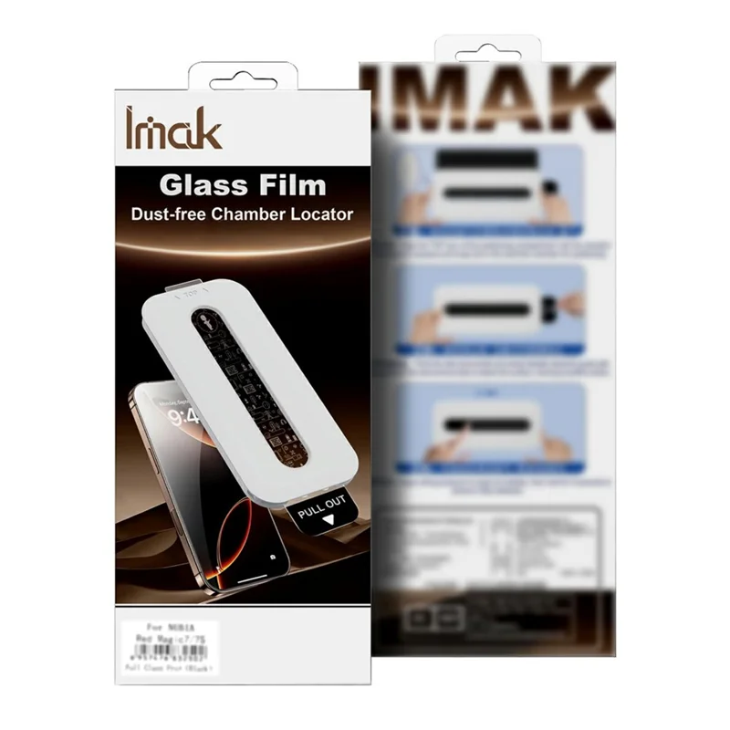 IMAK Für iPhone 13 Pro Max Gehärtetes Glas Displayschutzfolie Vollflächige Klebefolie mit staubfreiem Installationswerkzeug