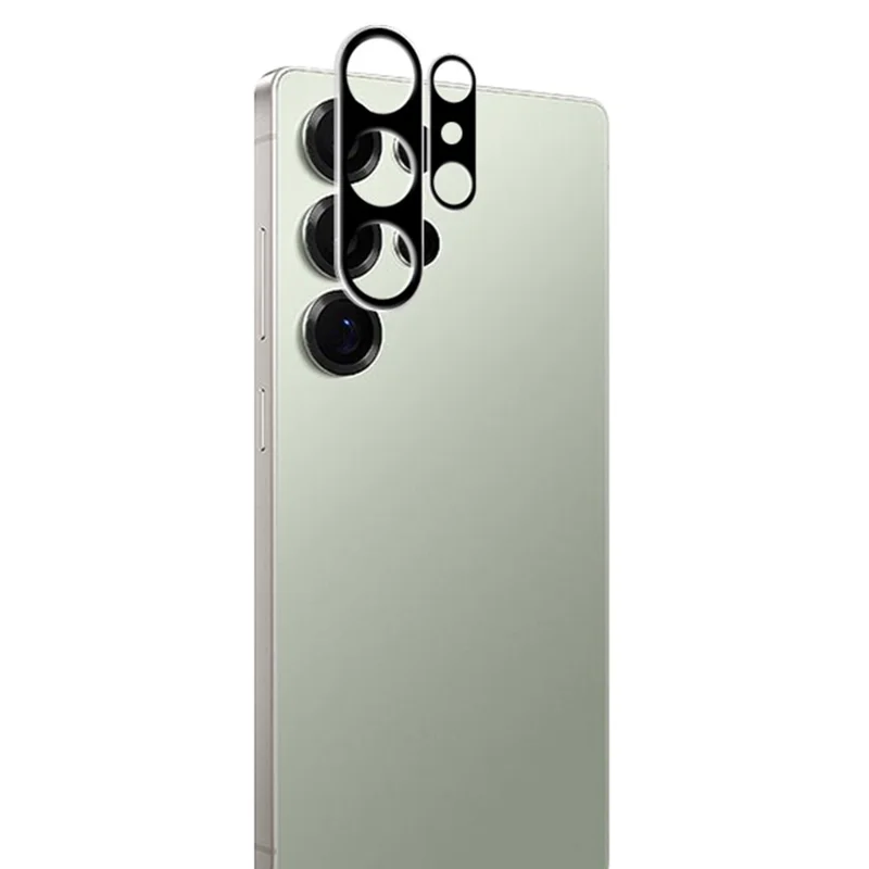 MOCOLO For Samsung Galaxy S26 Ultra Camera Lens Protector Silk Printing Tempered Glass Lens Film (Complete Covering) - Black