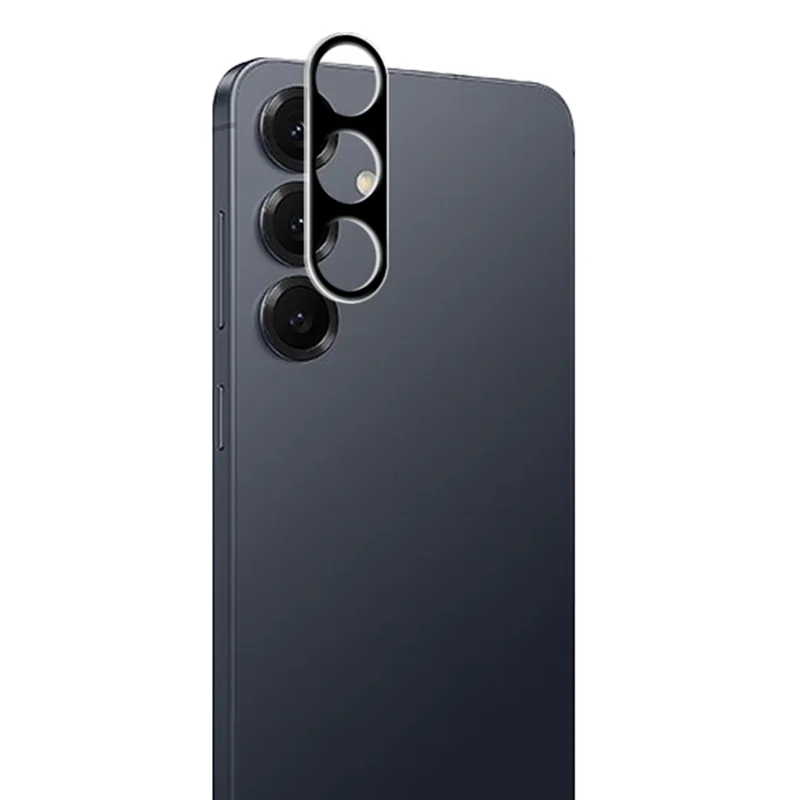 MOCOLO For Samsung Galaxy S26+ Camera Lens Protector Silk Printing Tempered Glass Lens Film (Complete Covering) - Black