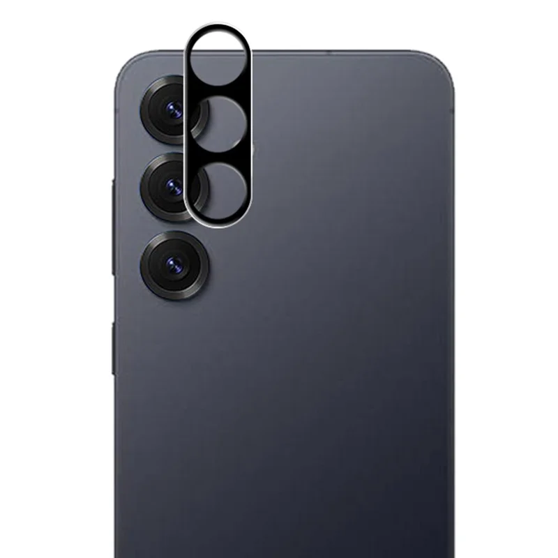 MOCOLO For Samsung Galaxy S26 Camera Lens Protector Silk Printing Tempered Glass Lens Film  (Complete Covering) - Black