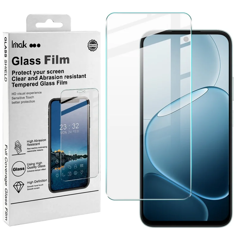 IMAK H Series Tempered Glass For Oppo A6x 5G / A6x 4G / OnePlus N6 4G Screen Protector Shatter-Proof Protection (Not Complete Coverage)
