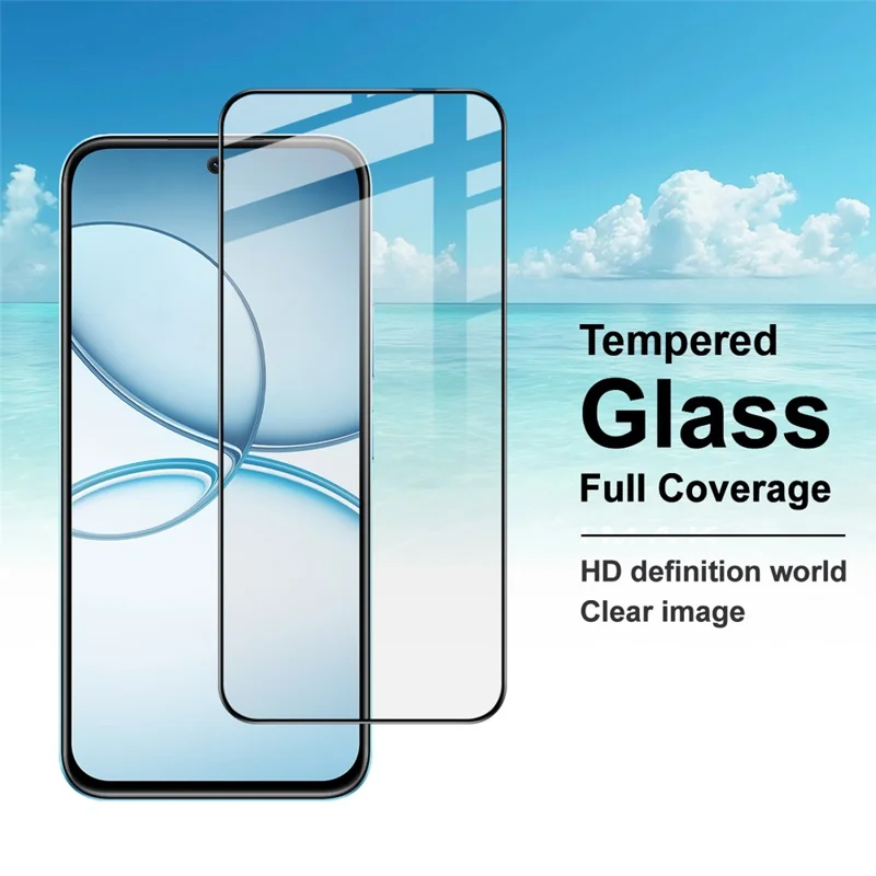 IMAK Pro+ Serie til Realme Narzo 90X 5G, Hårdet Glas Fuldskærmsskytte, Følsomt Berøringsfilm