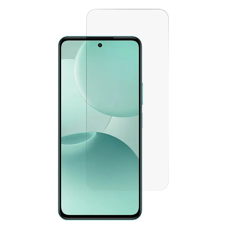 Protetor de Ecrã para Realme P4x 5G, Filme de Vidro de Alta Qualidade com Borda Arcada 2.5D e Cola Completa (Não Cobertura Total)