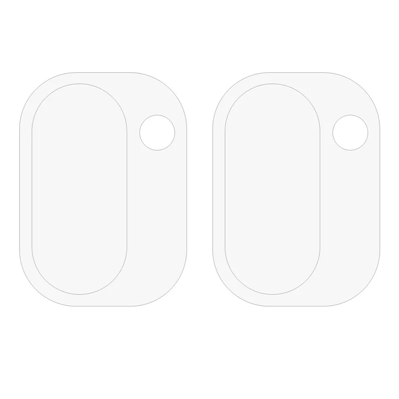 2PCS For OnePlus Ace 6T 5G  /  15R 5G Camera Lens Protector 2.5D Tempered Glass Lens Film