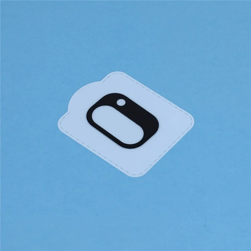 2Pcs For OnePlus Ace 6T 5G  /  15R 5G Camera Lens Protector 2.5D Arc Edge Silk Printing Tempered Glass Full Coverage Rear Lens Film