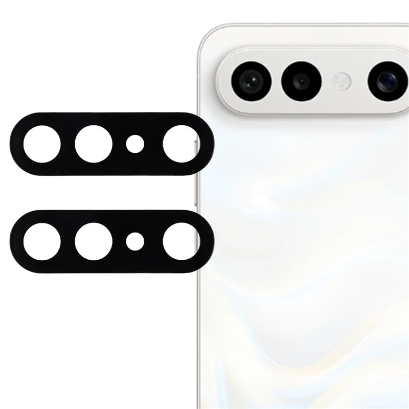 2Pcs For vivo S50 Pro mini 5G Camera Lens Protector 2.5D Arc Edge Silk Printing Tempered Glass Full Coverage Rear Lens Film