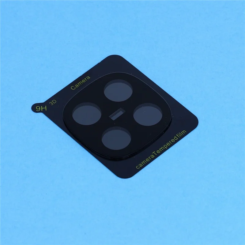 2 stk. til Xiaomi Redmi Note 15 Pro 5G (Global) / 15 Pro+ 5G (Global) beskyttelse til kameraobjektiv Silkeprintet objektivfilm med 3D buede kanter - Sort