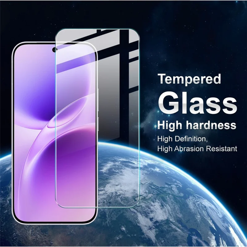 IMAK H Series Für vivo S50 Pro mini 5G Displayschutzfolie aus gehärtetem Glas (keine Vollabdeckung) (Fingerabdruck-Entsperrung) – Transparent