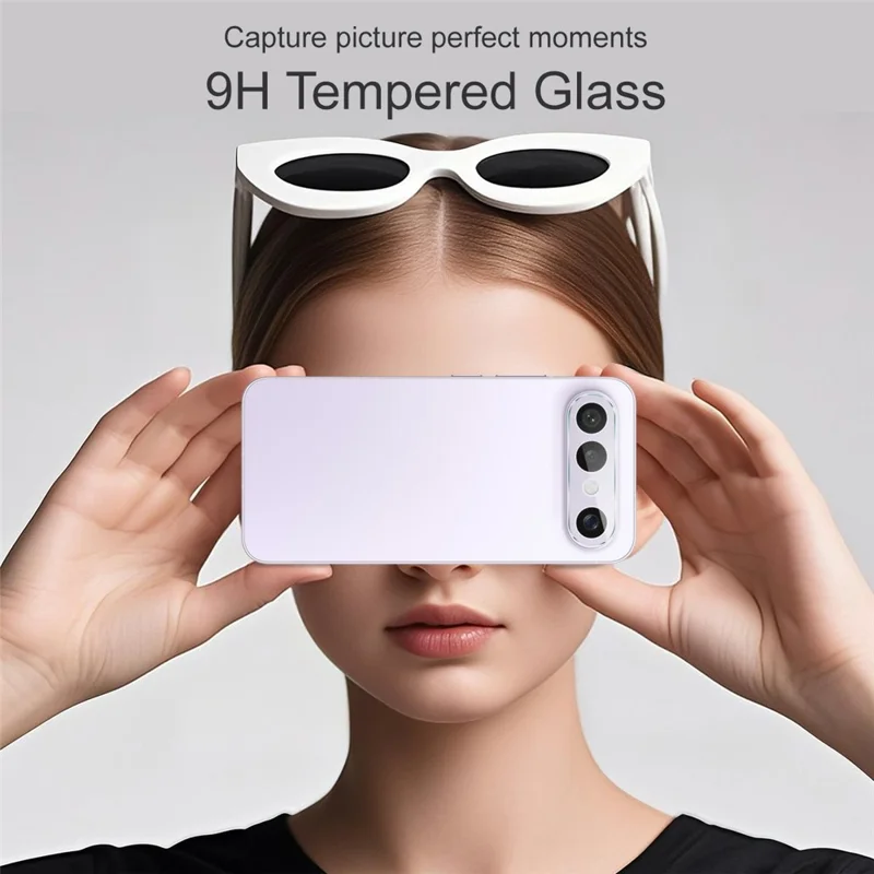 IMAK For vivo X300 FE 5G / S50 Pro mini 5G Camera Lens Protector Slim Tempered Glass Full Coverage Lens Film - Transparent