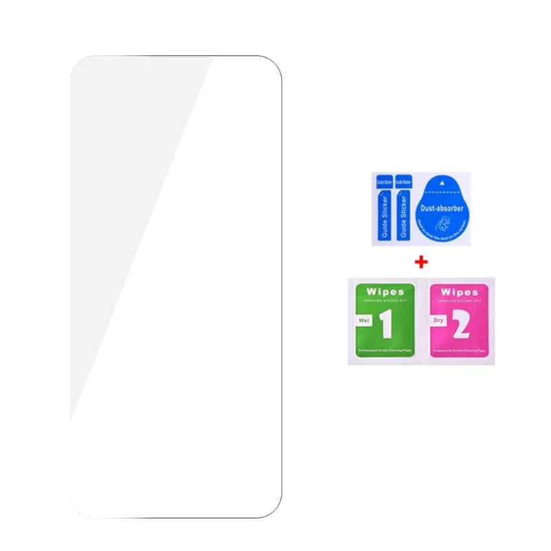 5Pcs For Xiaomi 17 Ultra 5G Front Screen Protector 0.3mm 2.5D Tempered Glass Film, Not Full Covering - Transparent