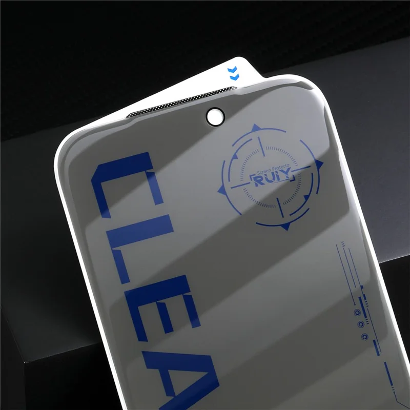 10 stuks voor iPhone 17 Pro Max Anti Spy Screen Protector 3D Ronde Rand Volledige Dekking Gehard Glasfolie - Zwart