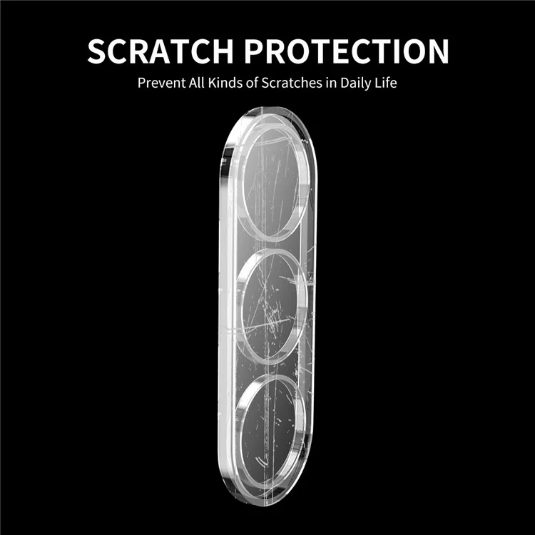 Enkay Hat-prince Pour Samsung Galaxy S23 Plus Clear Camera Lens Protector Couvercle Complet Film de Lentille en Verre Trempé Anti-rayures