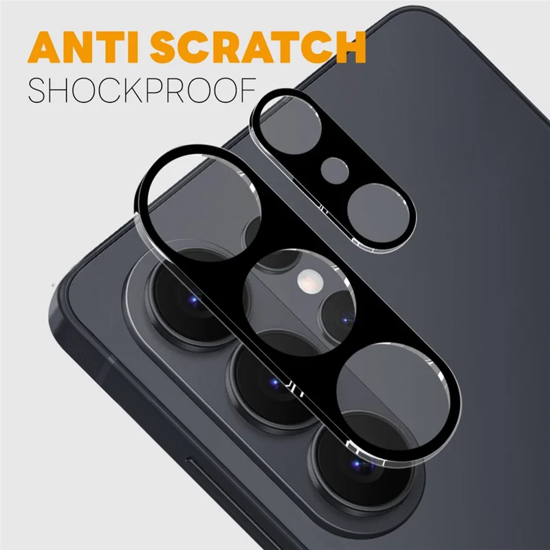 NORTHJO For Samsung Galaxy S26 Ultra Camera Lens Protector Silk Printing 3D Clear Full Screen Tempered Glass Lens Film