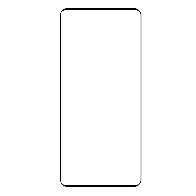 For Xiaomi Redmi Note 15 Pro 4G (Global) Silk Printing Screen Protector 3D High Aluminum-Silicon Glass Film - Black