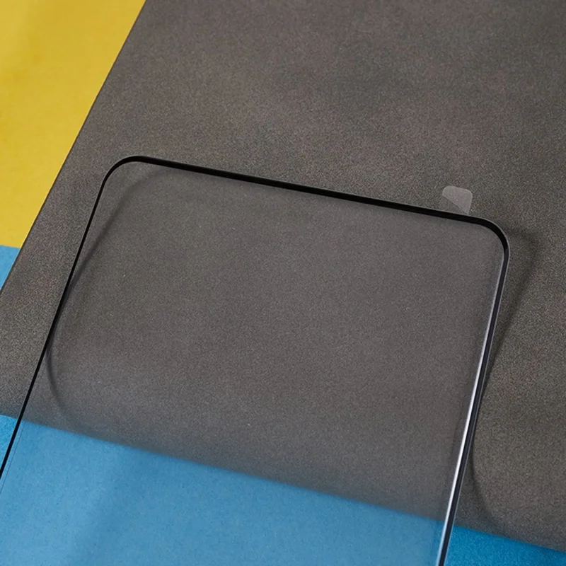 For Xiaomi Redmi Note 15 Pro 4G (Global) Silk Printing Screen Protector 3D High Aluminum-Silicon Glass Film - Black