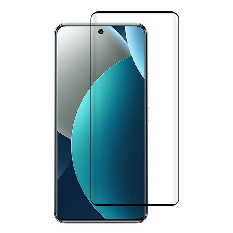 For Xiaomi Redmi Note 15 Pro 4G (Global) Full Screen Protector 3D Curved Tempered Glass Film Side Glue - Transparent