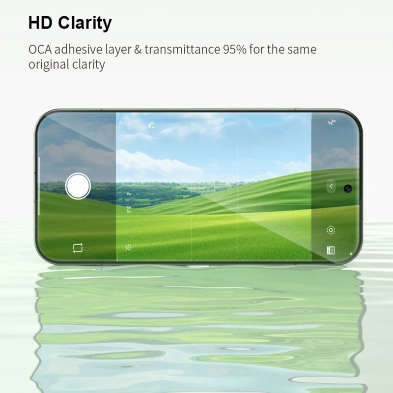 XUNDD XDTG-004 For Xiaomi 17 / 17 Pro Full Screen Protector Full Glue 0.25MM 2.5D HD High Aluminium-Silicon Glass Film (Fingerprint Unlock)