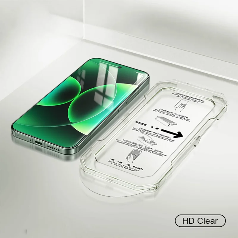 XUNDD XDTG-004 For Xiaomi 17 / 17 Pro Full Screen Protector Full Glue 0.25MM 2.5D HD High Aluminium-Silicon Glass Film (Fingerprint Unlock)