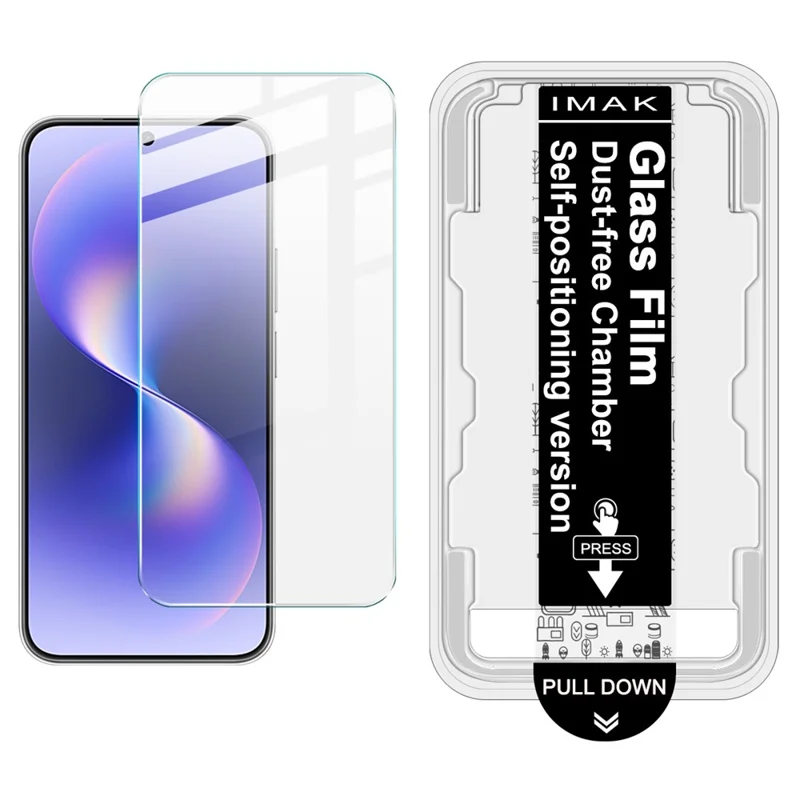 IMAK H Series For Huawei nova 15 5G Tempered Glass Screen Protector Film with Dust-free Installation Tool - Transparent